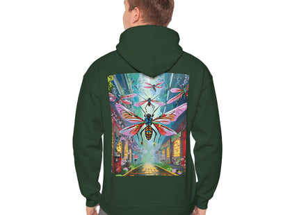 Neon Swarm – Heavy Blend™ Hooded Sweatshirt