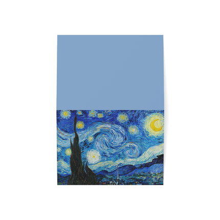 The Starry Night by Vincent Van Gogh Greeting Cards (1, 10, 30, and 50pcs)