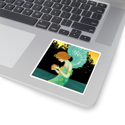 Twilight Angel Kiss-Cut Stickers (4 Sizes)
