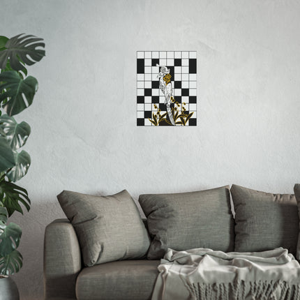 Woman and the Crossword Fine Art Posters