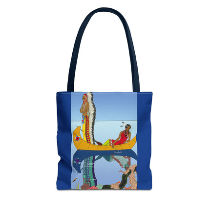 Le long du Missouri by George Barbier Tote Bag