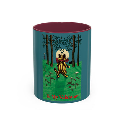 Peekaboo by Louis Wain Colorful Mugs (11oz, 15oz)