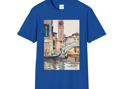 A Bridge and Campanile, Venice by John Singer Sargent Softstyle T-Shirt