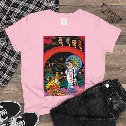 The Romance of Perfume by George Barbier Women's Midweight Cotton Tee