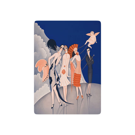 🎭💘 The Ladies Of Cupid's Fashion Parade Playing Cards – Art Deco Fashion Fantasy