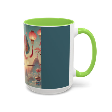 The Lantern Walker Colorful Mugs (11oz, 15oz)