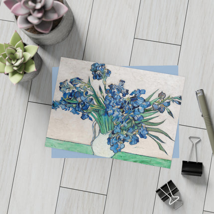Irises by Vincent Van Gogh Postcards (envelopes included) - Bundles of 10, 30, 50 Pieces