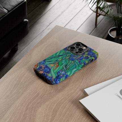 Irises by Vincent Van Gogh Phone Cases
