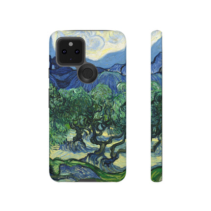 Olive Trees by Vincent Van Gogh Phone Cases