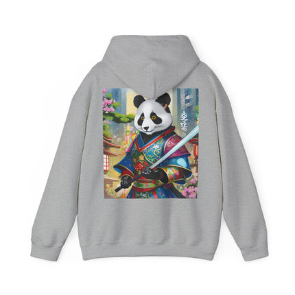 Cyberpunk Samurai Panda – Heavy Blend™ Hooded Sweatshirt