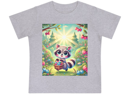 Raccoon’s Berry Basket Baby Short Sleeve T-Shirt