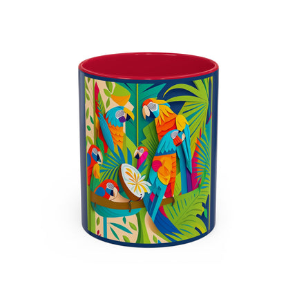 Colorful Macaws Colorful Mugs (11oz, 15oz)