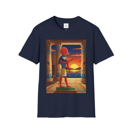 Ra Egyptian Sun God T-Shirt – Ancient Power & Sunset Majesty