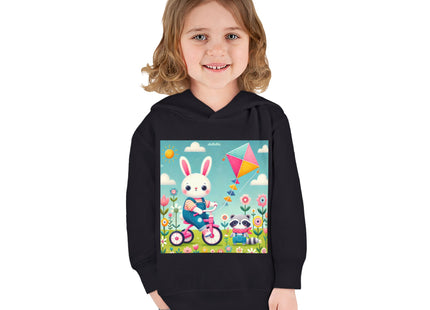Breezy Meadow Ride Toddler Pullover Fleece Hoodie