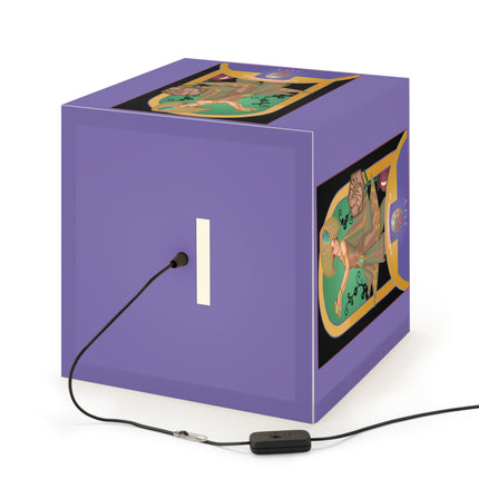 October & Opal, Tourmaline Zodiac Light Cube Lamp