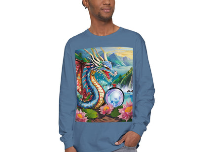 Wisdom's Guardian Garment-dyed Long Sleeve T-Shirt