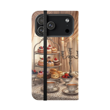 🍓🐱 The Patisserie Kitten Flip Case – Sweet Charm & Storybook Delight
