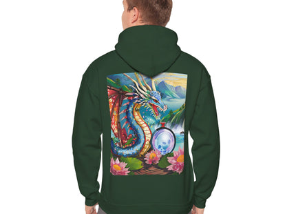 Wisdom’s Guardian Dragon – Heavy Blend™ Hooded Sweatshirt