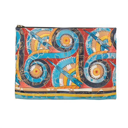 Reproduction of S-Spiral Frieze Accessory Pouch – Emile Gilliéron Mycenaean Motif Design