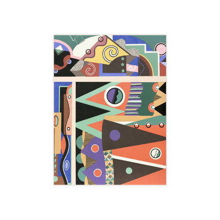 Collection decors et couleurs Pl.03 by Georges Valmiers Ceramic Tile