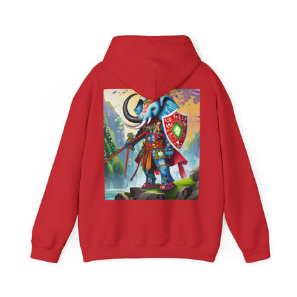 Cyberpunk Elephant – Heavy Blend™ Hooded Sweatshirt