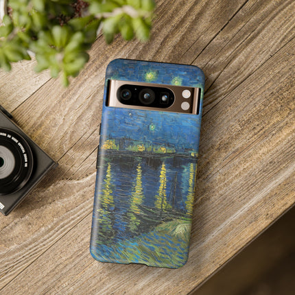 Starry Night Over the Rhone by Vincent Van Gogh Phone Cases