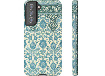 Arabic Art Pattern, Plate No. 20, by Emile Prisse d’Avennes Phone Cases