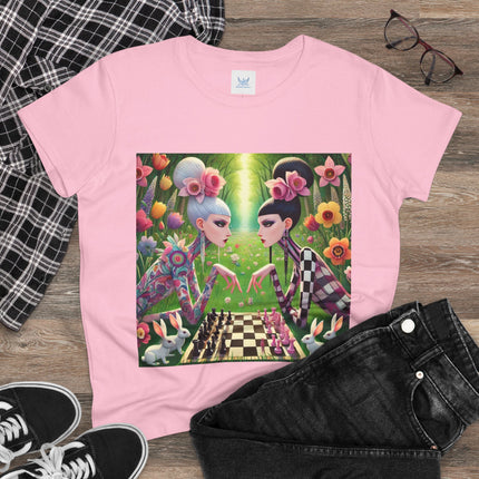 Spring Gambit: A Fairy’s Move Cotton Tee
