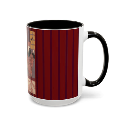 La Loge by George Barbier Colorful Mugs (11oz, 15oz)