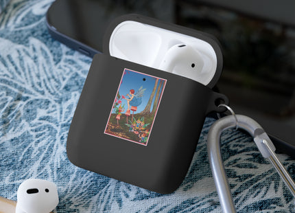 Periwinkle Painting the Petals Ida Outhwaite AirPods Case