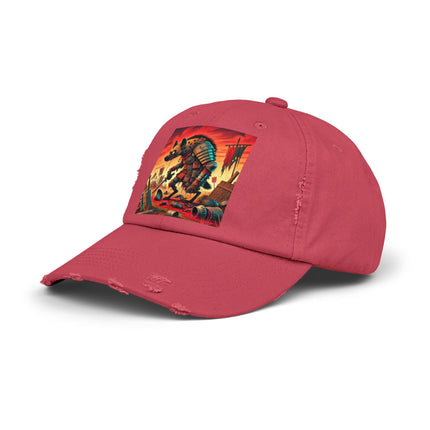 The Cunning Scavenger Unisex Distressed Cap