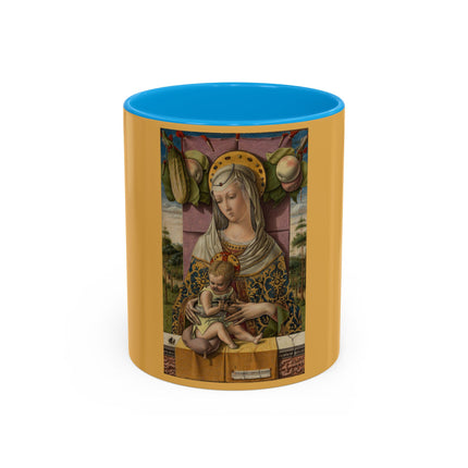 Madonna and Child by Carlo Crivelli Colorful Mugs (11oz, 15oz)