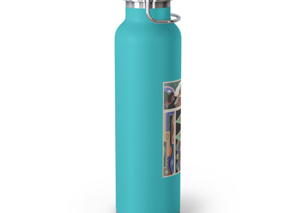 Collection decors et couleurs Pl.03 by Georges Valmiers Copper Vacuum Insulated Bottle, 22oz