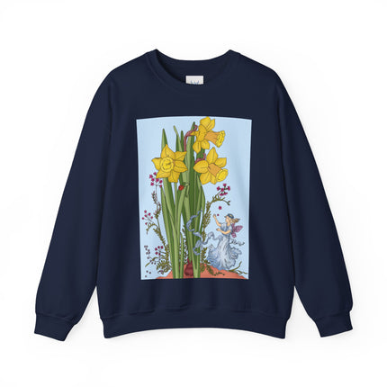 Daffodil Fairy Unisex Heavy Blend™ Crewneck Sweatshirt