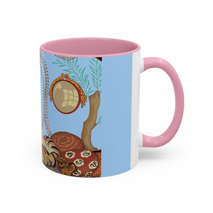 Minuit … ou l’appartement à la mode by George Barbier Colorful Mugs (11oz, 15oz)