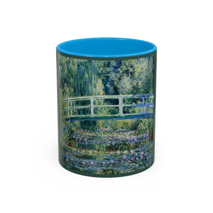 Water Lilies and Japanese Bridge by Claude Monet Colorful Mugs (11oz, 15oz)