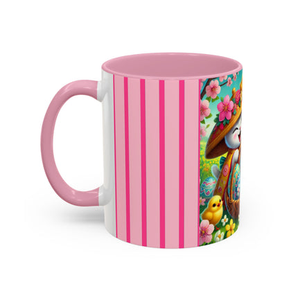 Geisha Kitten’s Easter Delight Colorful Mugs (11oz, 15oz)