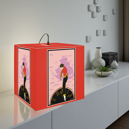 Woman Waiting for her Beloved at 1:59 by Kobayashi Kaichi Light Cube Lamp