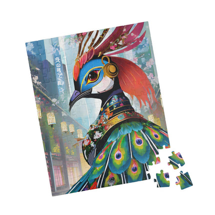 Techno Plumes Puzzle (110, 252, 520, 1014-piece)