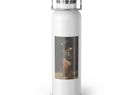 A Rich Kirghiz Huntsman with a Falcon by Vasily Vereshchagin Copper Vacuum Insulated Bottle, 22oz