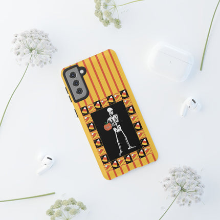 Candy Corn Skeleton Phone Cases