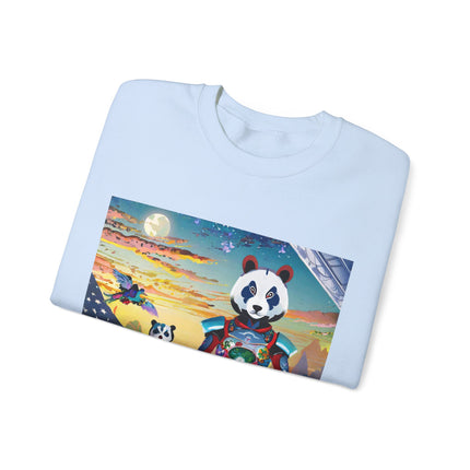 Cyber Punk Robots Unisex Heavy Blend™ Crewneck Sweatshirt
