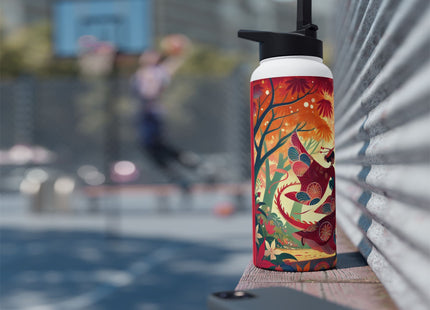 The Dragon Fairy’s Dance Stainless Steel Water Bottle, Standard Lid