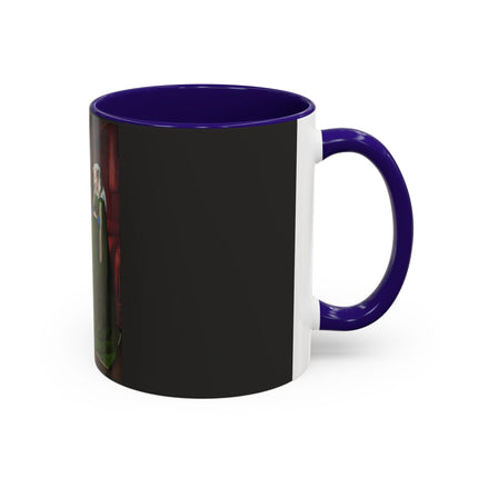 Arnolfini Portrait by Jan Van Eyck Colorful Mugs (11oz, 15oz)