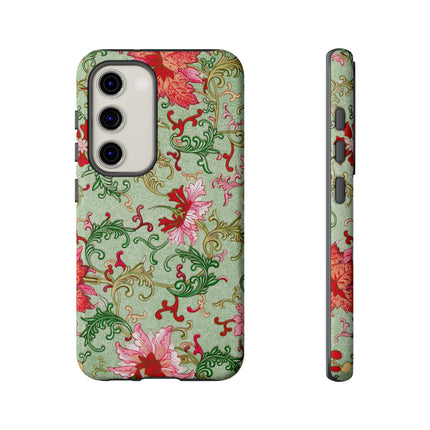 Flower Illustration by Owen Jones Phone Cases