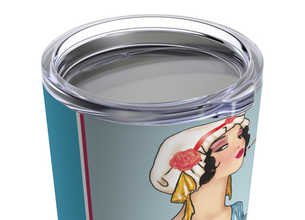 The Enchanting Painter: A Fairy's Artistic Touch Tumbler 20oz