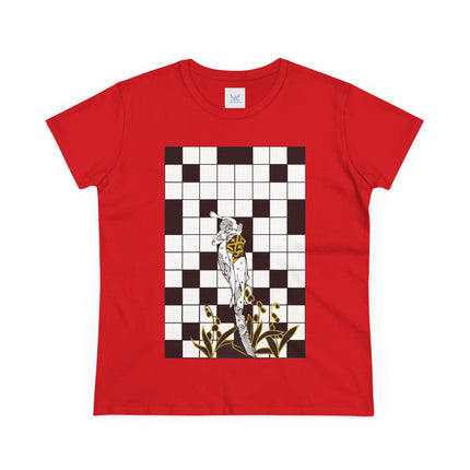 The Crossword Women's Midweight Cotton Tee