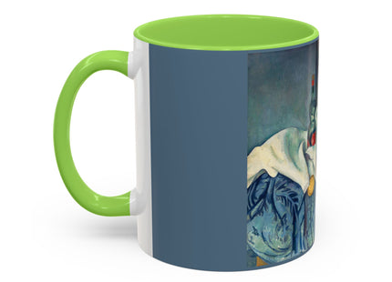 The Peppermint Bottle by Paul Cézanne Colorful Mugs (11oz, 15oz)
