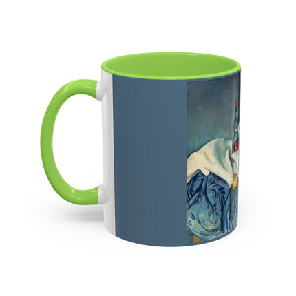 The Peppermint Bottle by Paul Cézanne Colorful Mugs (11oz, 15oz)