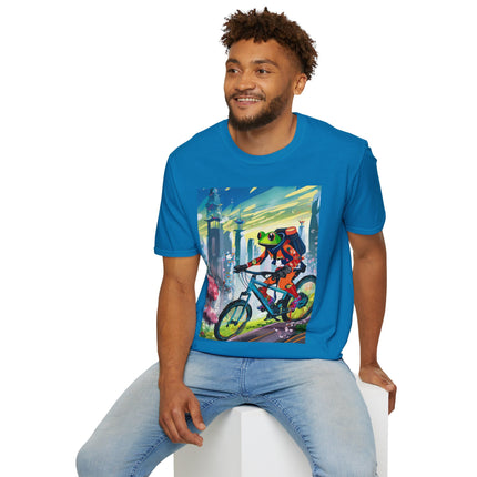 Cyberpunk Frog Softstyle T-Shirt